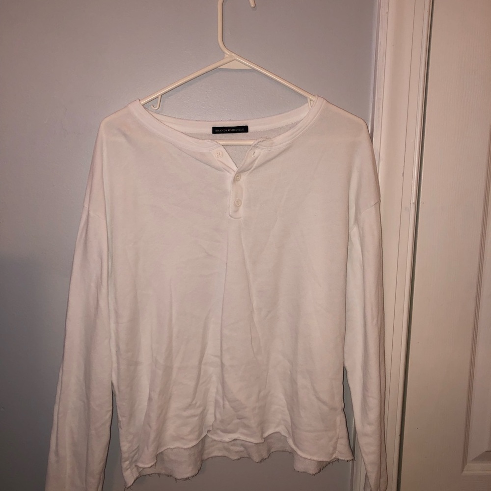 White Brandy Melville Signature Top